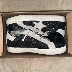 Vintage Havana black Glitter Sneakers